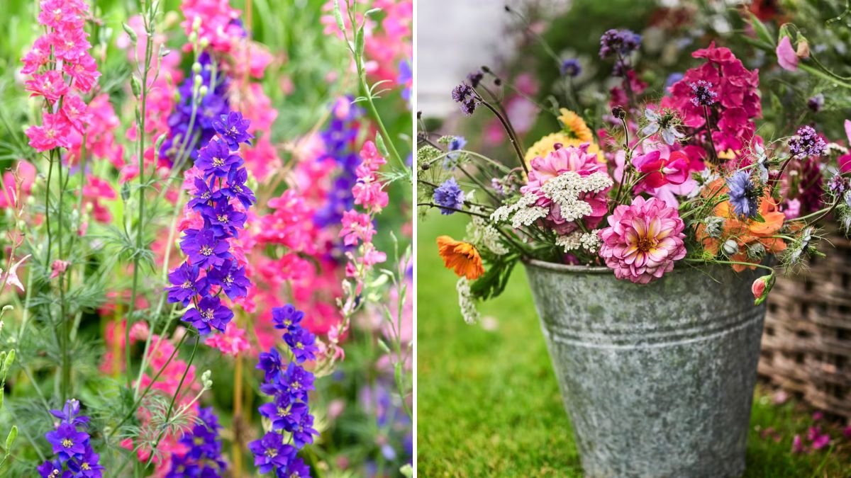 Easy Method to Grow Larkspur Cut Flowers in Your Garden for Beautiful Bouquets