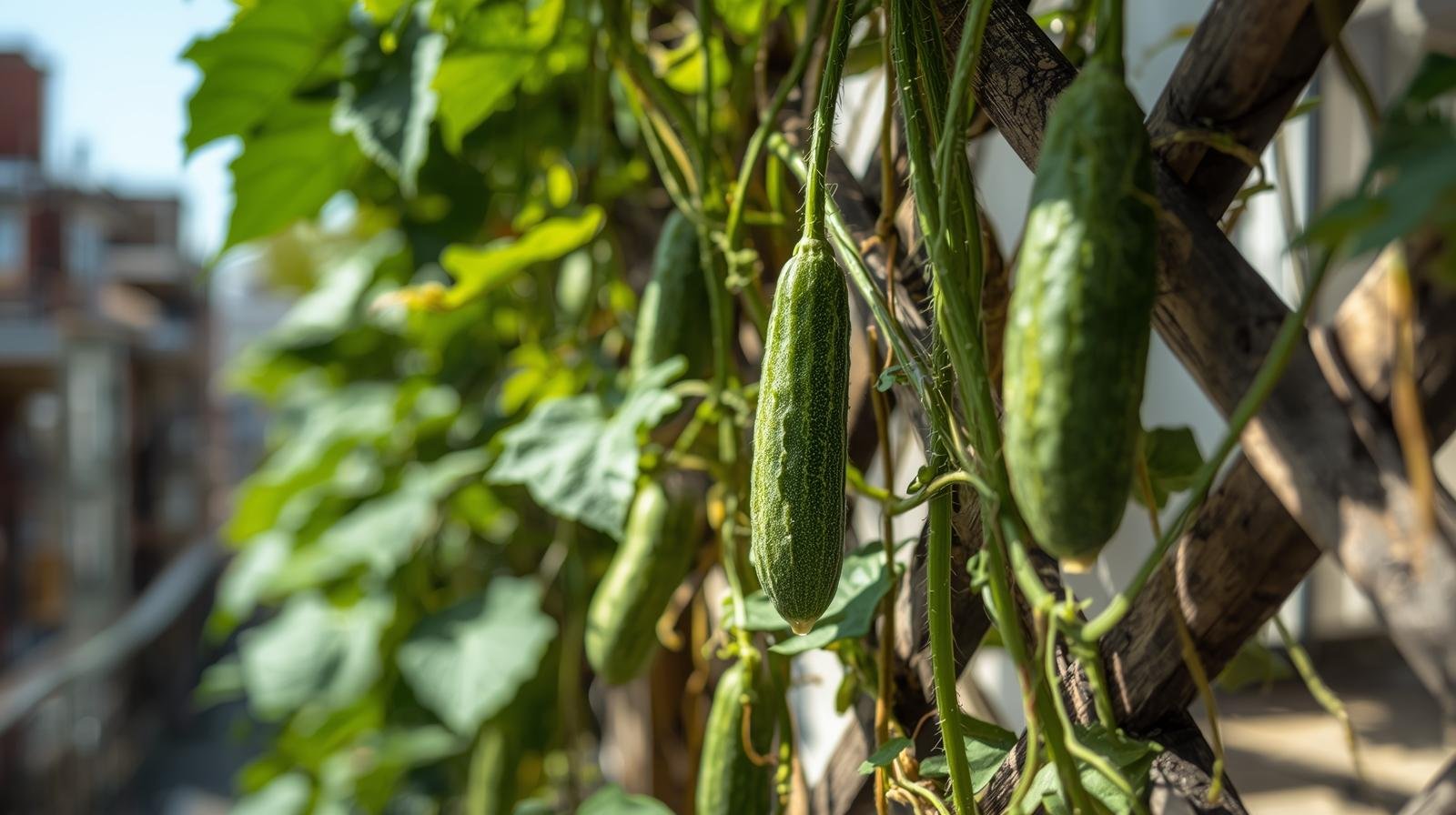 Turn Your Balcony Into a Heavy-Yield Cucumber Garden
