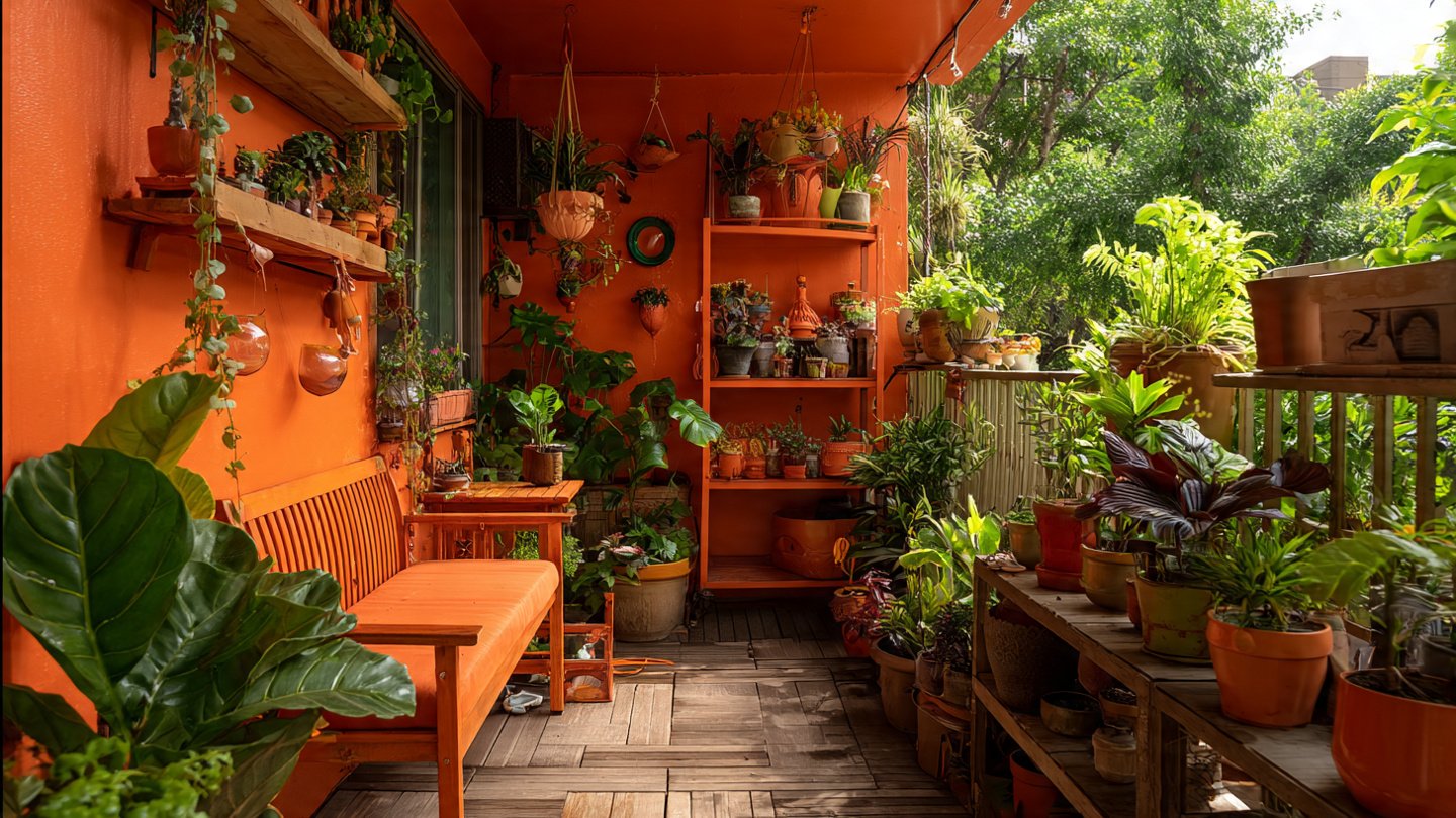 How to Create a Lush Orange Balcony Garden for Vibrant Outdoor Living