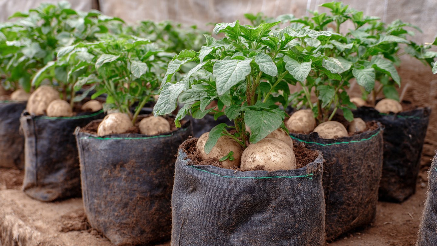 Best Method to Grow Potatoes in Grow Bags for Maximum Yield and Flavor