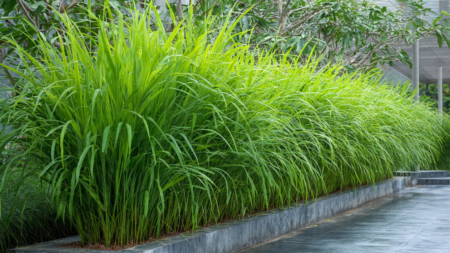 How to Grow Lemongrass as a Decorative Border for Your Garden Space