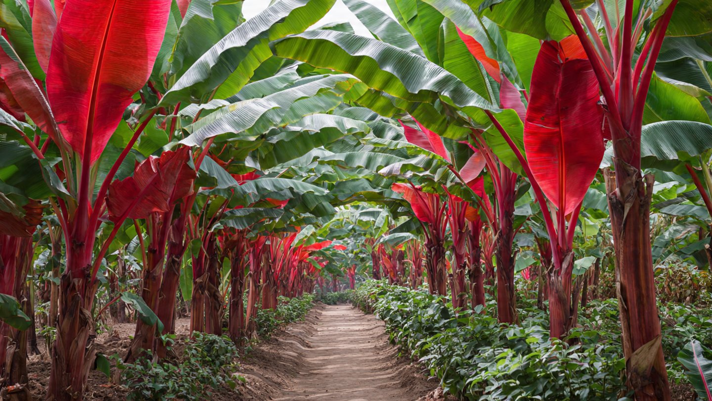 How to Successfully Grow Stunning Red Banana Plants to Enhance Your Garden Aesthetic and Create a Tropical Paradise