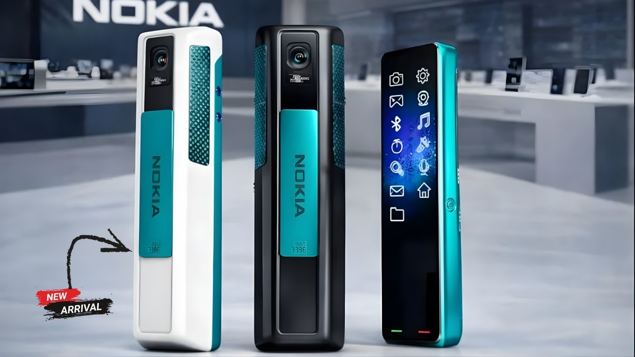 Nokia 7380 5G Concept Unveiled – Futuristic Design, Reviving the Iconic Quirky Phone