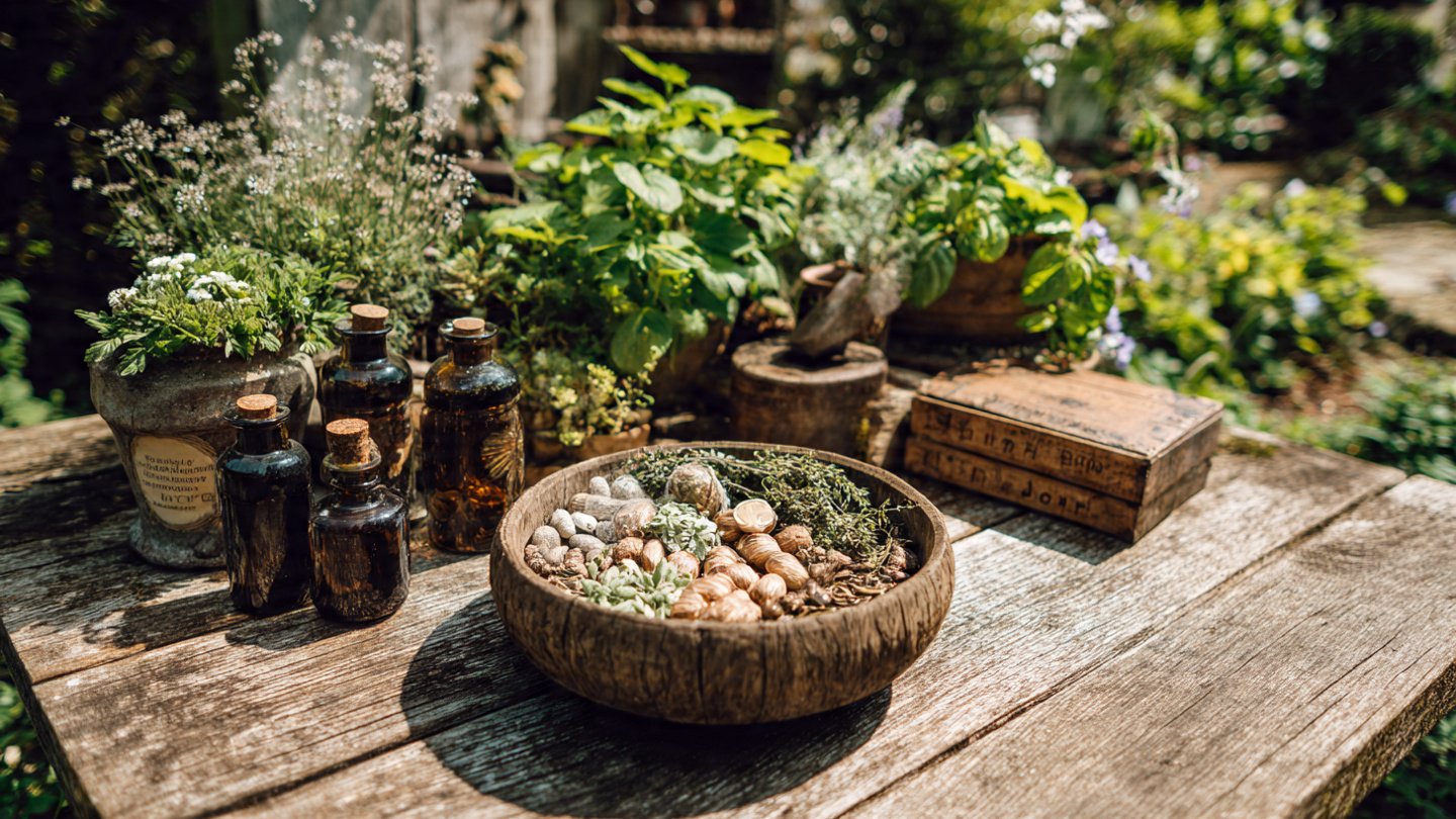 How to Create an Herbal Apothecary Garden at Home